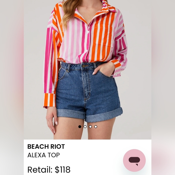 NWT BEACH RIOT "Alexa" Top - Picture 6 of 7
